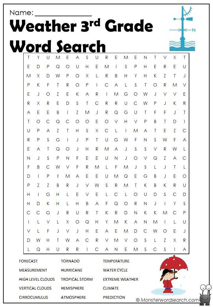 weather-3rd-grade-word-search-monster-word-search