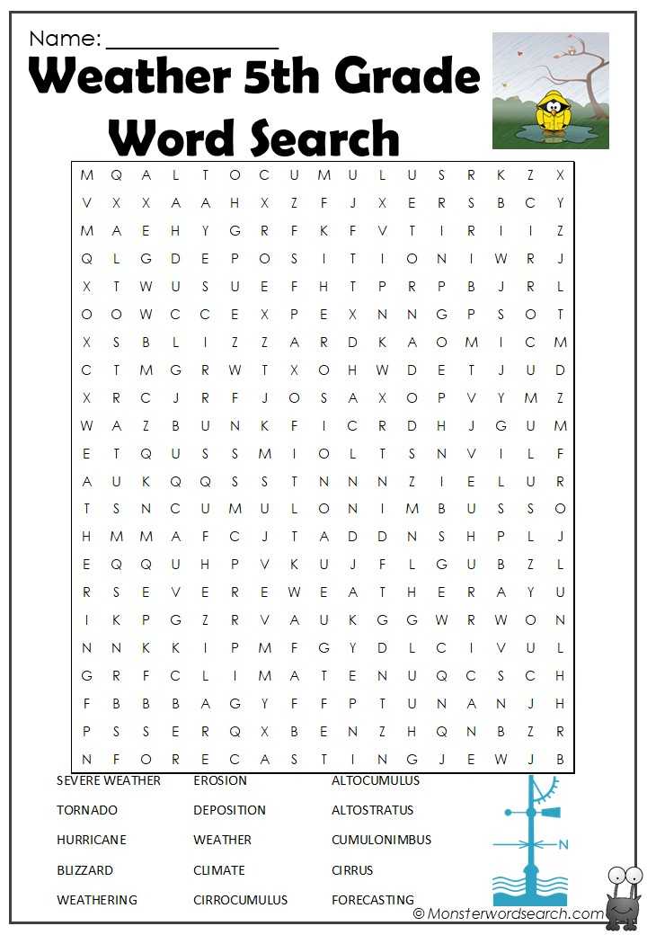 5th-grade-word-search-printable