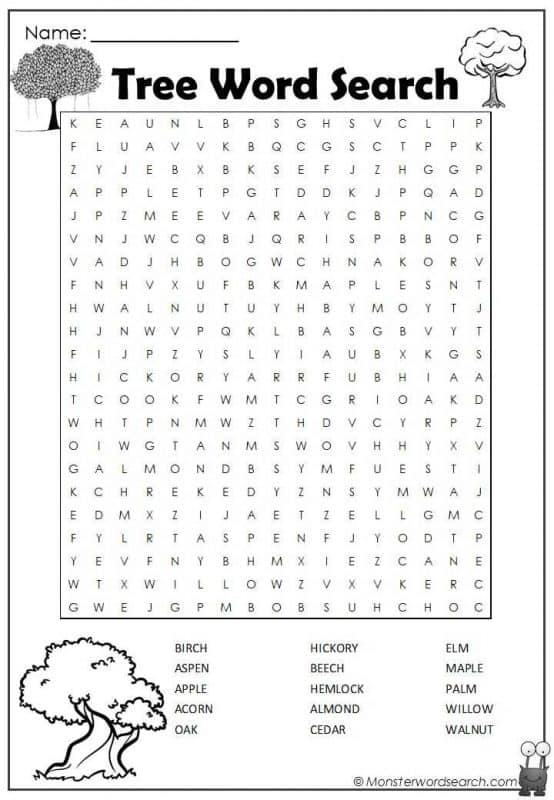Tree Word Search
