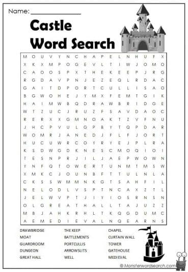 castle-word-search