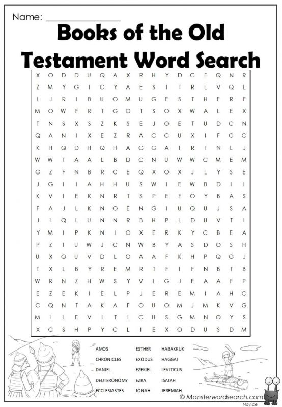 religious archives monster word search